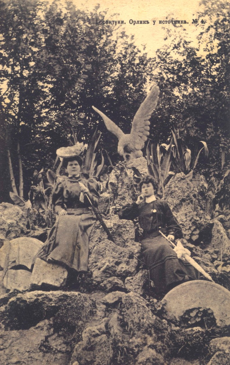 Ásványvízforrás, Yessentuki, Oroszország, 1900-as évek. alkotó: Unbekannt