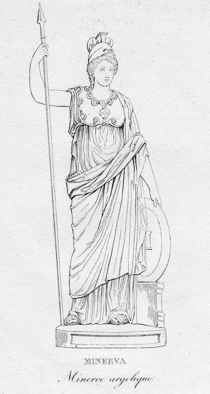 Minerva Argolic Minerva, c1850 alkotó: Unbekannt