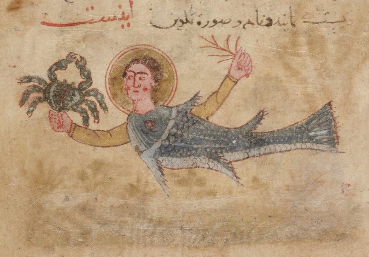 Miniatűr Rumi asztrológiai kincsek válogatásáról, 1273 körül. alkotó: Unbekannt