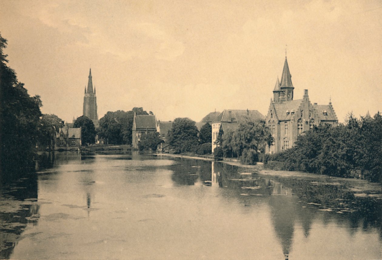 Minnewater, 1910 alkotó: Unbekannt