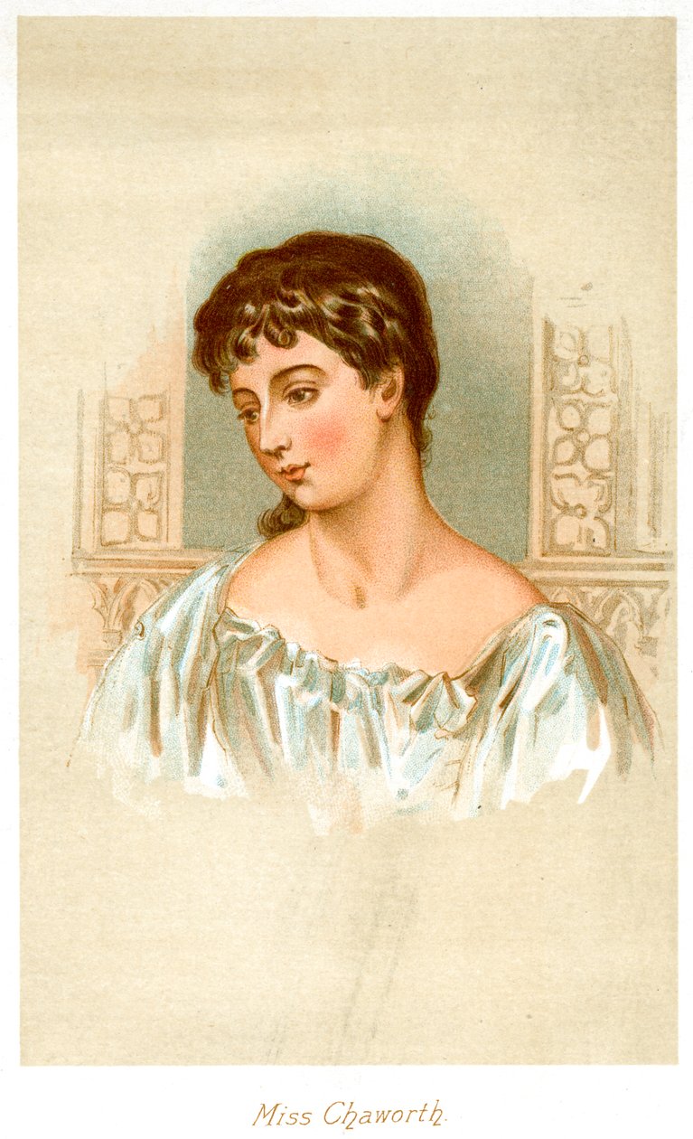 Miss Chaworth, 1800-1820 alkotó: Unbekannt