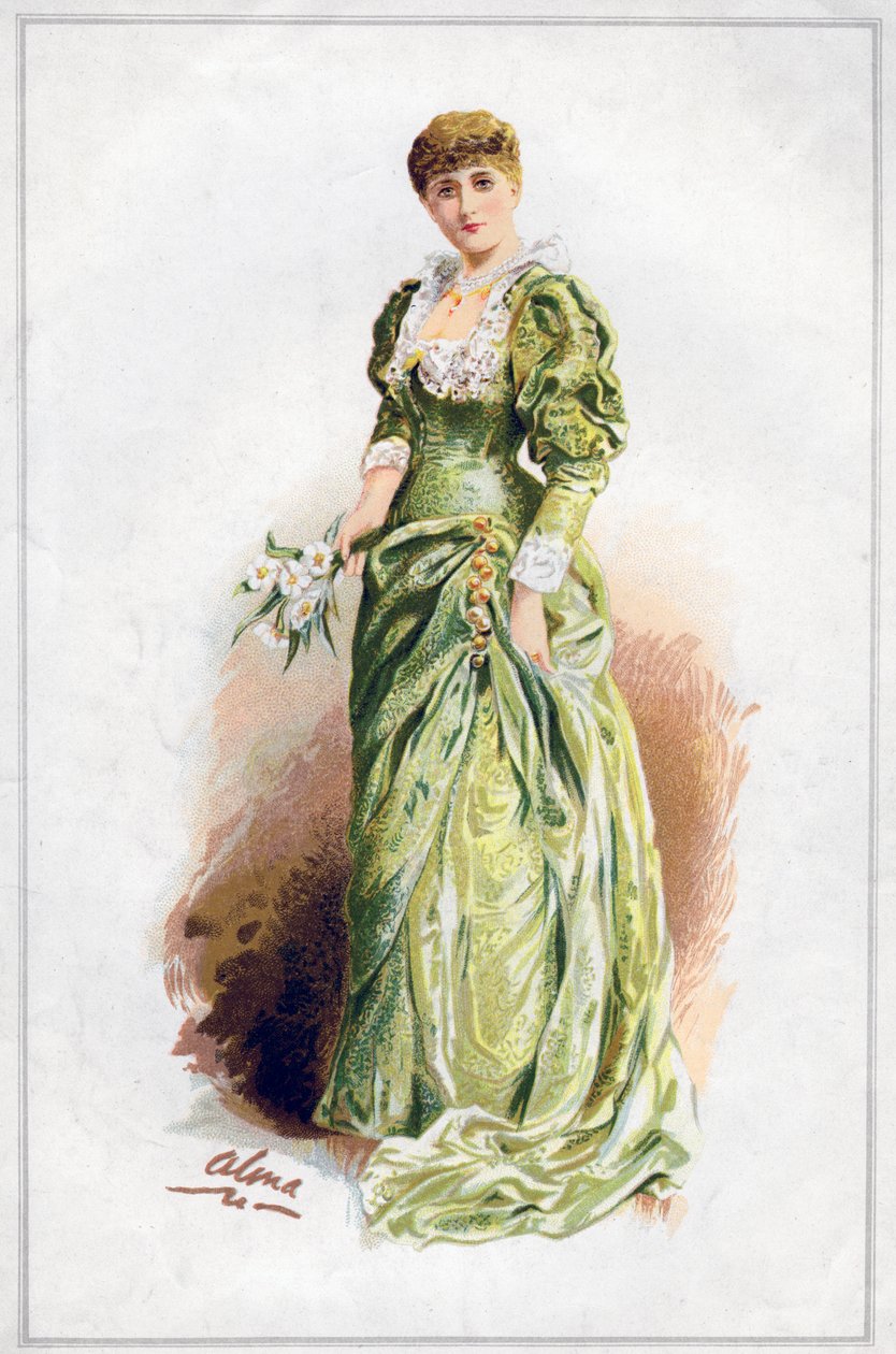Miss Fortescue, 1883 alkotó: Unbekannt
