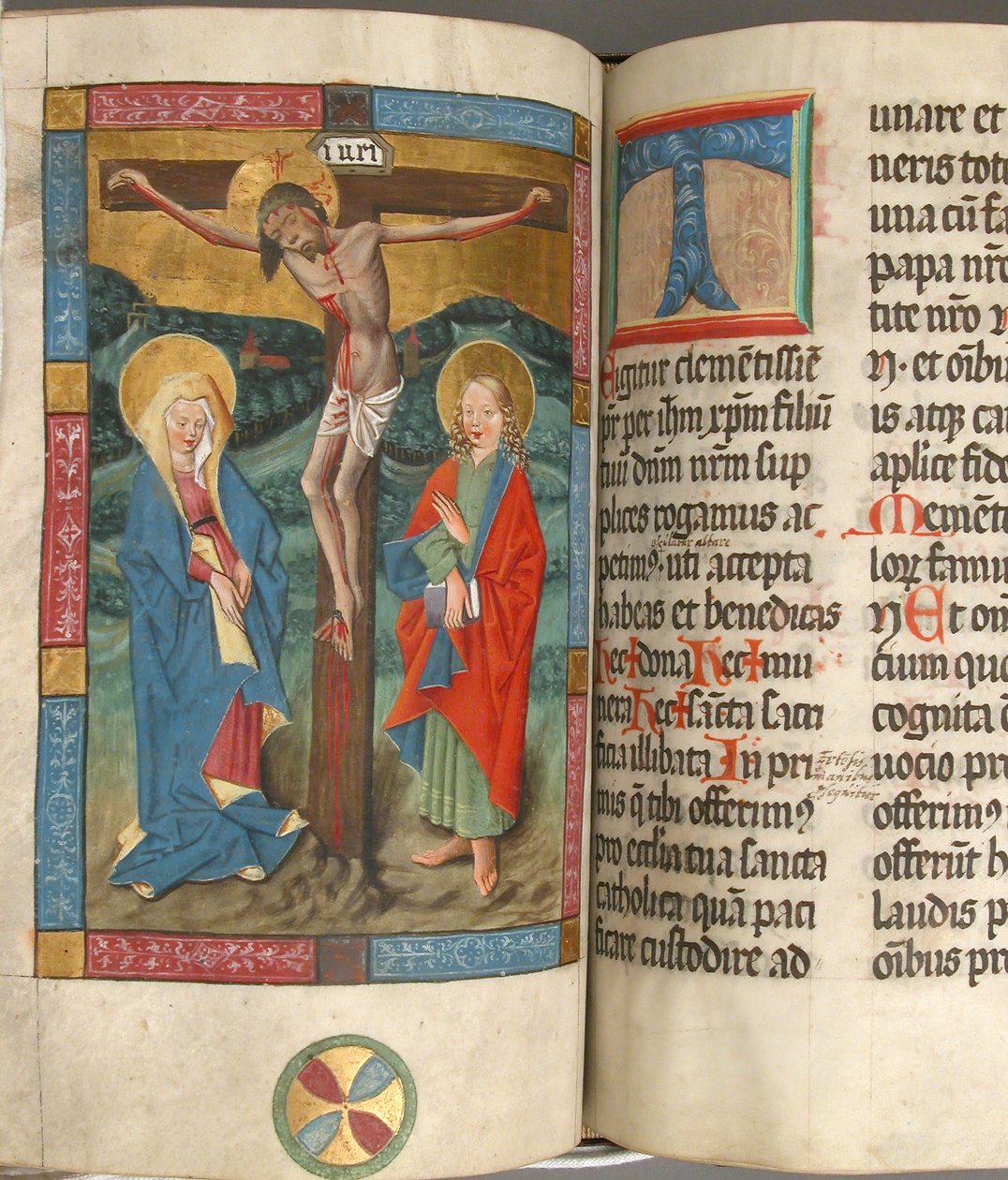 Misekönyv, német, 1472. alkotó: Unbekannt