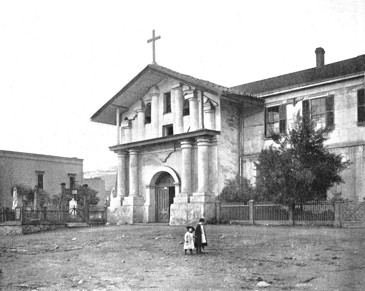 Mission Dolores, San Francisco, California, USA, 1900. alkotó: Unbekannt