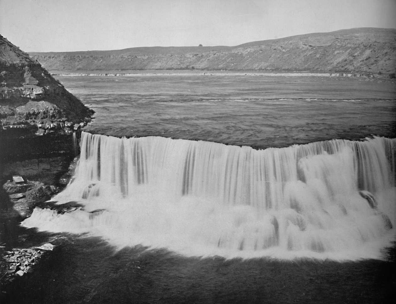 Missouri folyó, Great Falls alatt, Montana, 1897. alkotó: Unbekannt