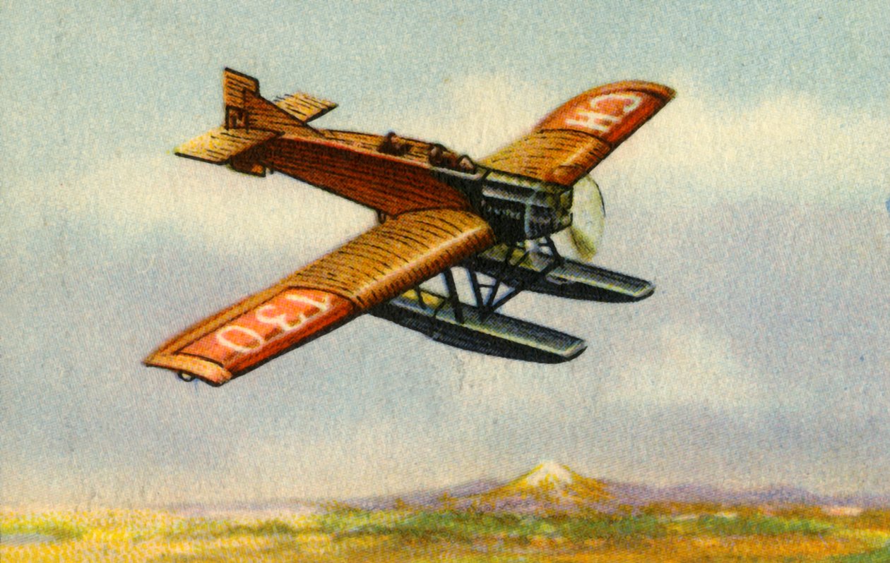 Mittelholzers repülés Afrikába, 1926, 1932. alkotó: Unbekannt