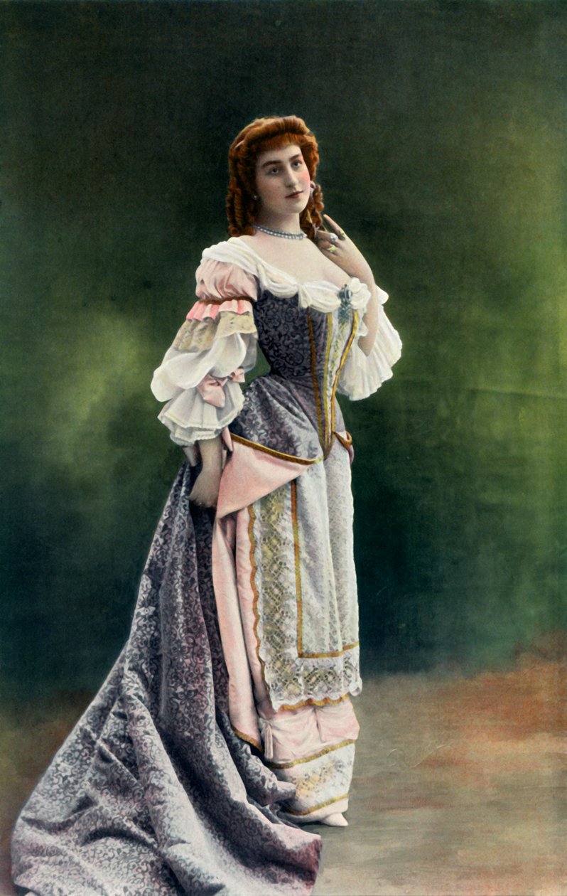 Mlle. Felyne – A Theatre National De LOdeonból – Leonore szerepe – LEcole Des Maris, 1904. alkotó: Unbekannt