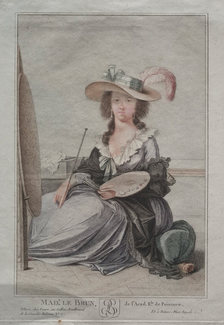 Vigée Lebrunné, c. 1800. alkotó: Unbekannt