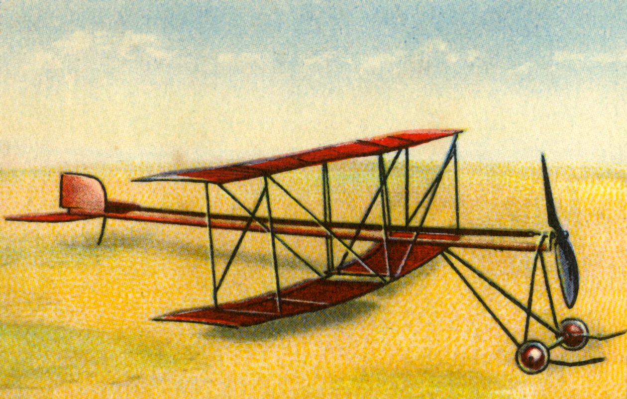 Kétfedelű repülőgép modell, 1932. alkotó: Unbekannt