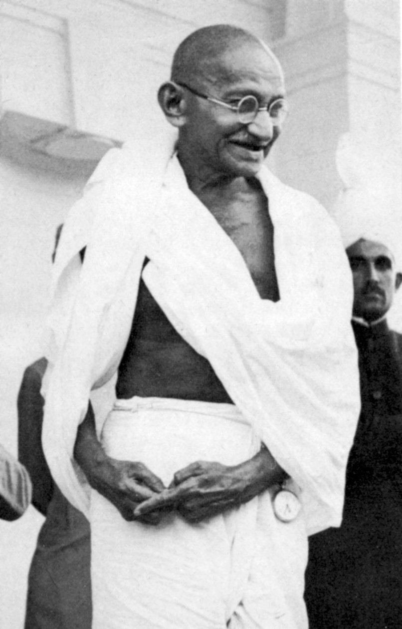 Mohandas Karamchand Gandhi 1869-1948, indiai nacionalista vezető alkotó: Unbekannt