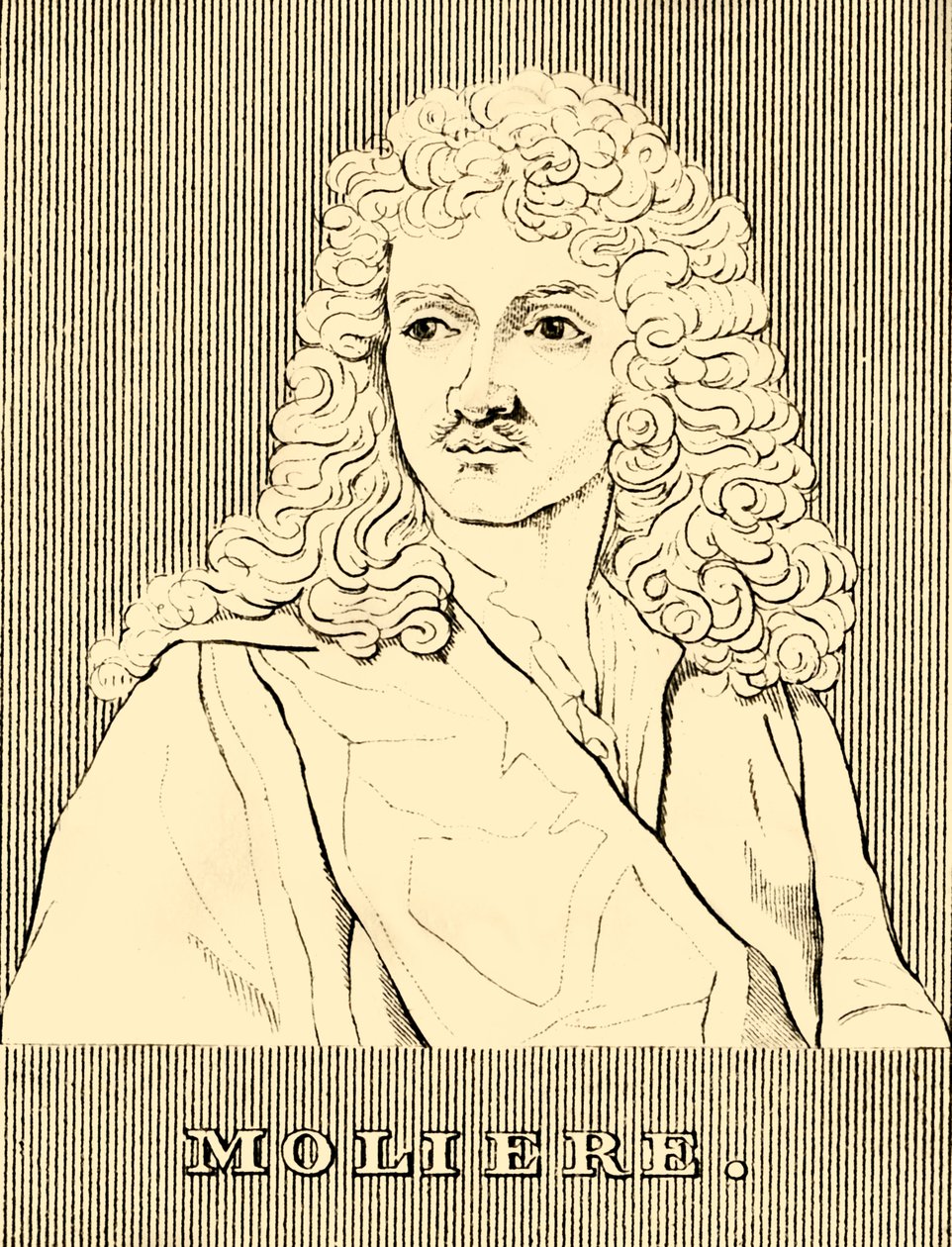 Moliere, 1622-1673, 1830. alkotó: Unbekannt