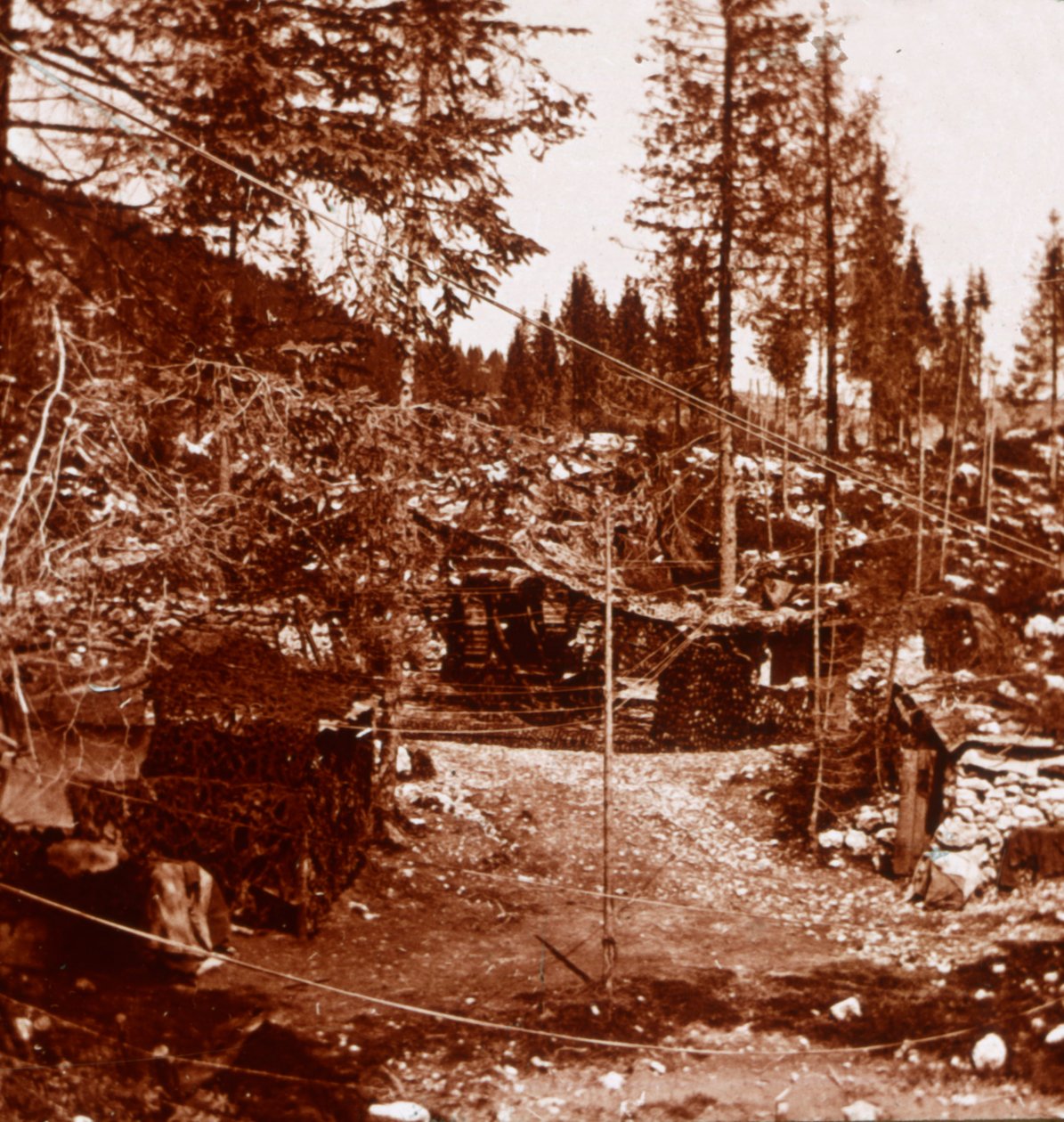 Monte Tomba, Olaszország, 1914-c1918 alkotó: Unbekannt