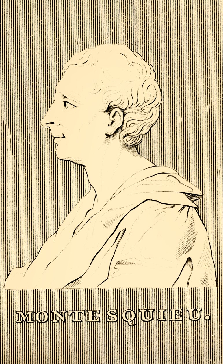 Montesquieu, 1689-1755, 1830. alkotó: Unbekannt