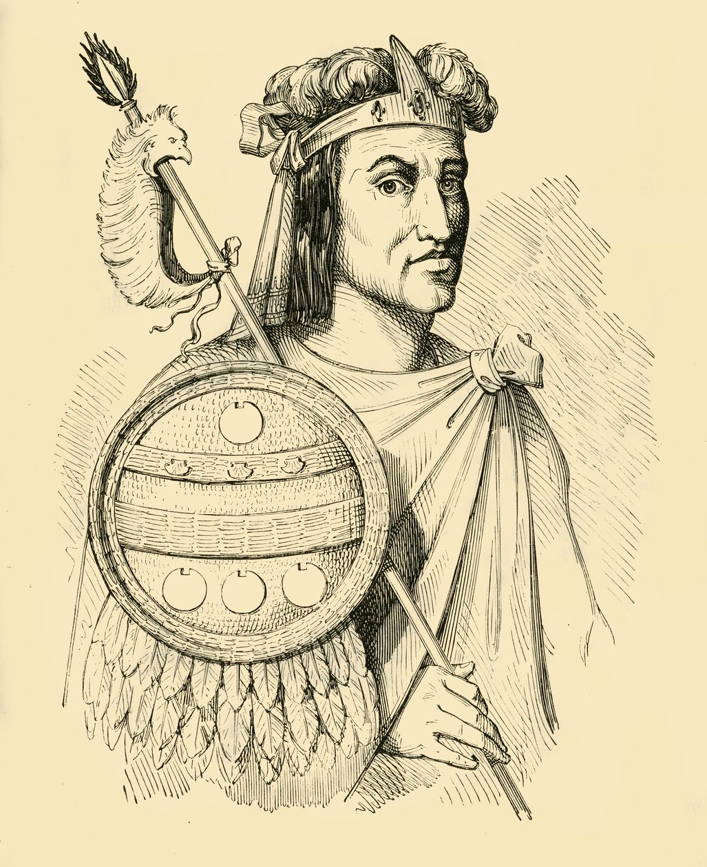 Montezuma, 15191-1520, 1890. alkotó: Unbekannt