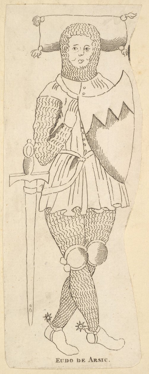 Eudo de Arsie emlékműve, kb. 1790 alkotó: Unbekannt