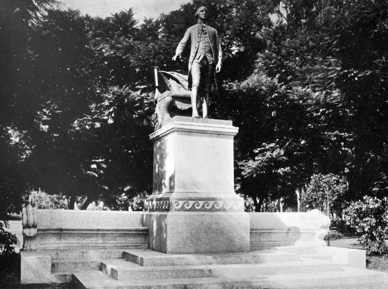 George Washington emlékműve, Palermo Park, Buenos Aires, Argentína alkotó: Unbekannt
