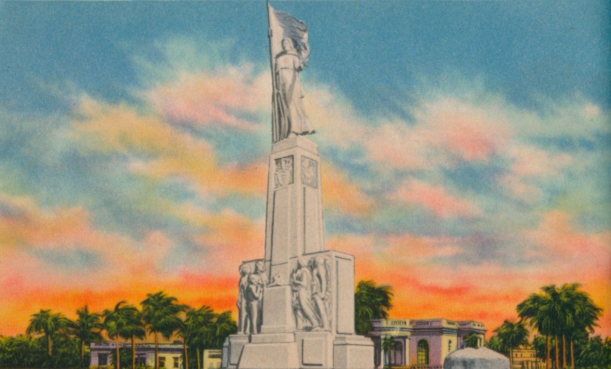 A zászló emlékműve, Barranquilla, 1940-es évek alkotó: Unbekannt
