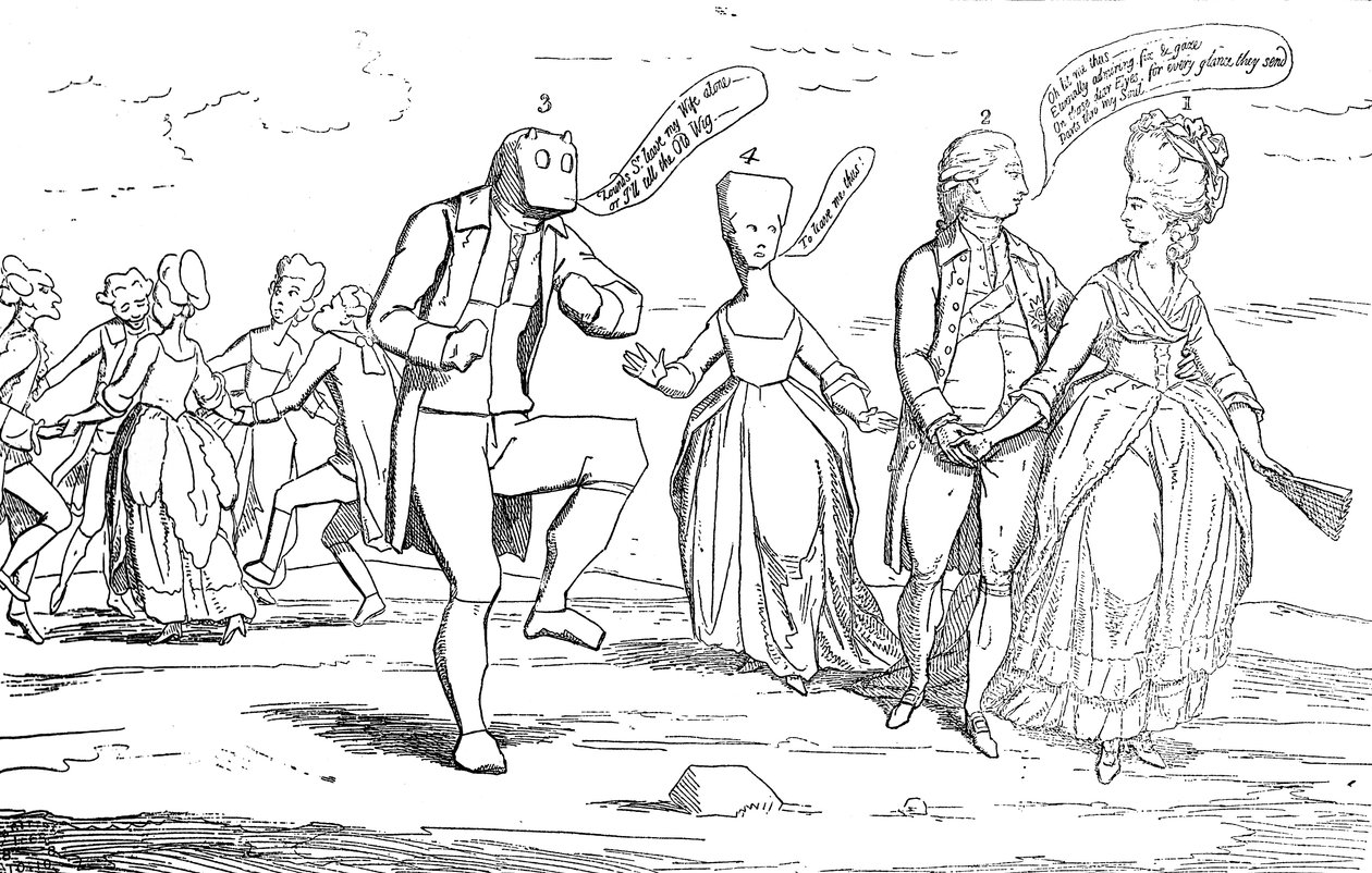 A közelmúltban felfedezett emlékművek a Salisbury-síkságon, 1782 alkotó: Unbekannt