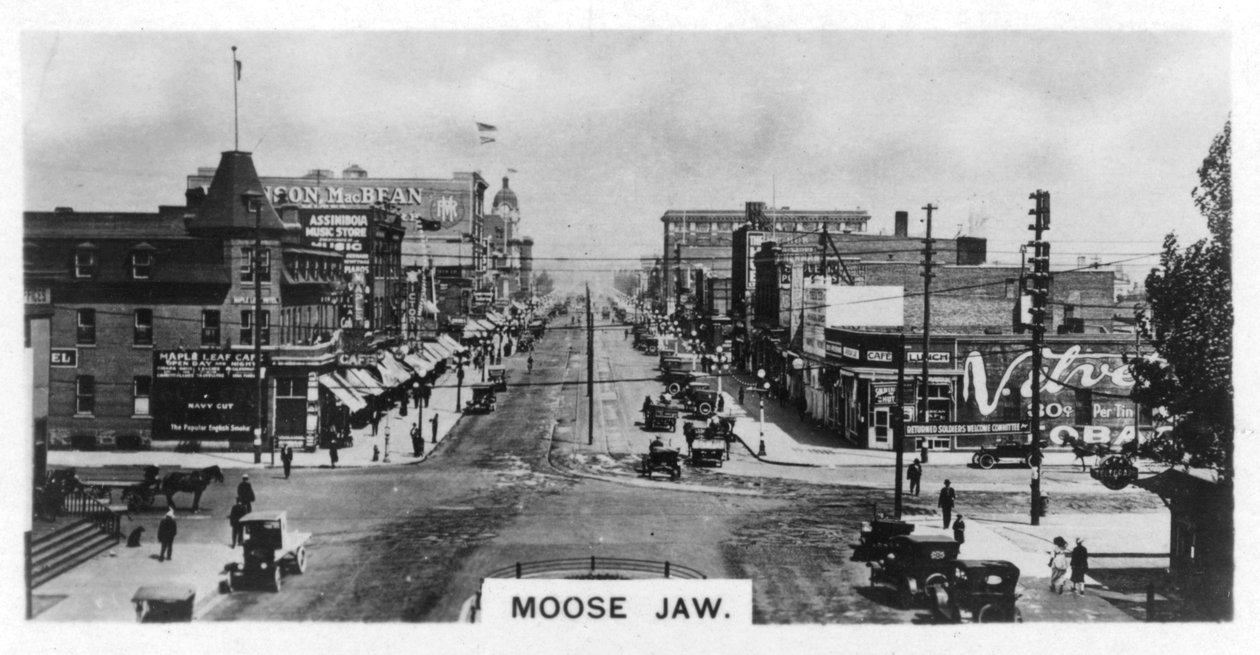 Moose Jaw, Saskatchewan, Kanada, 1920-as évek alkotó: Unbekannt