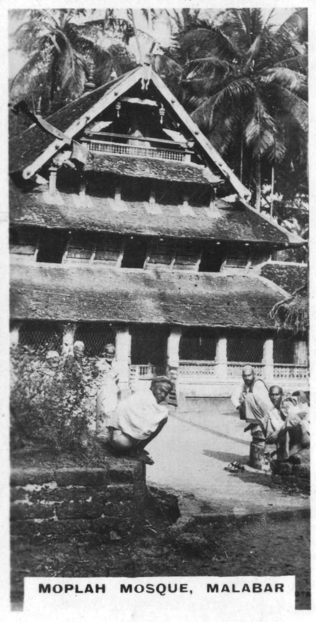 Moplah mecset, Malabar, Dél-India, 1925 alkotó: Unbekannt