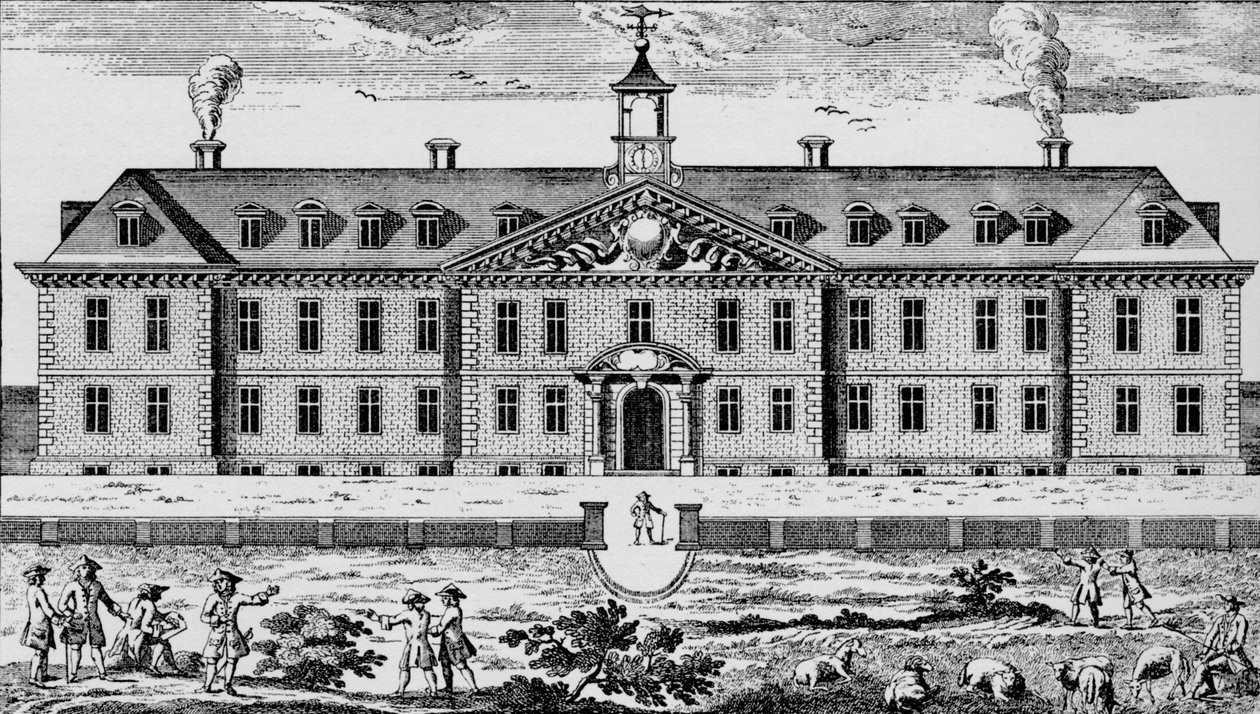 Morden College, Blackheath, 1751, 1912 alkotó: Unbekannt