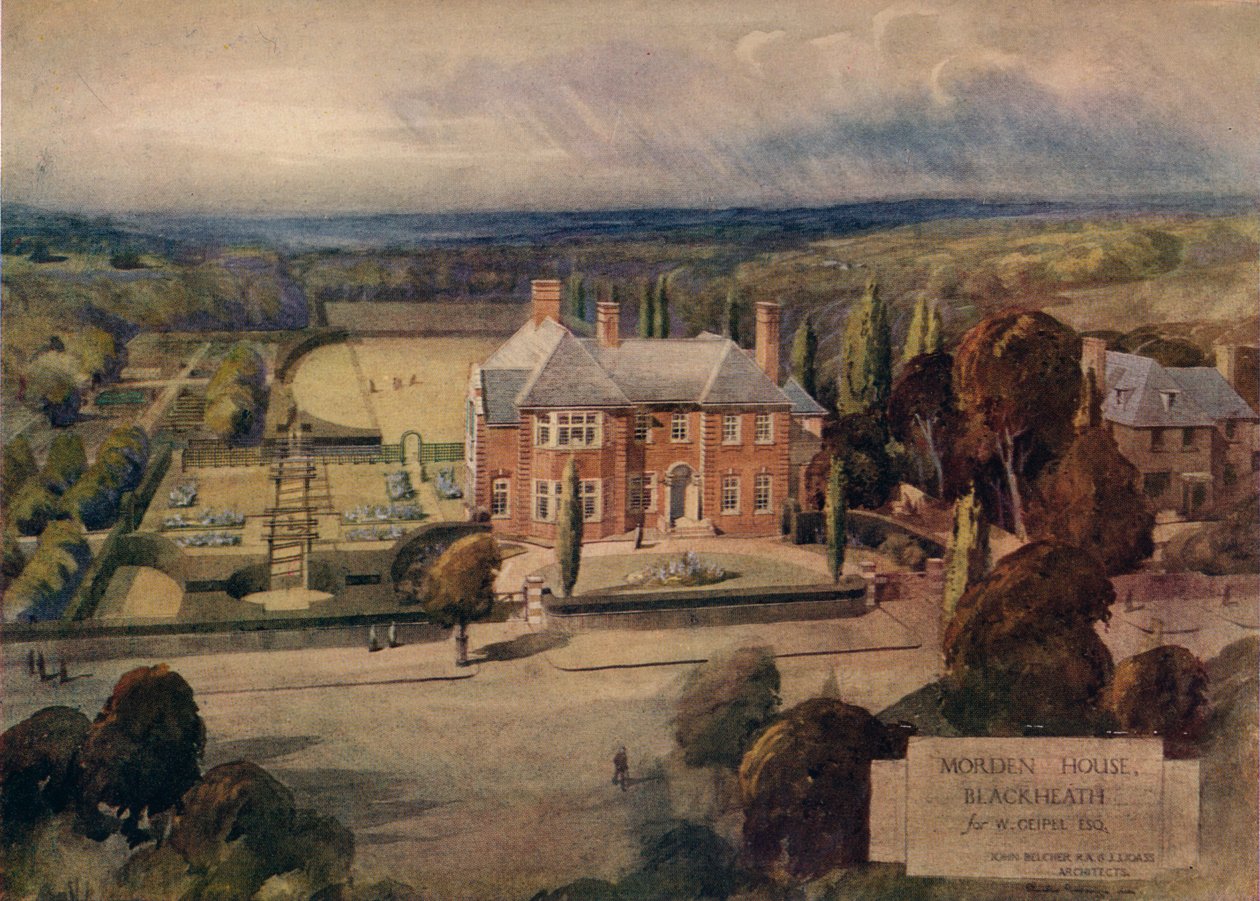 Morden House, Blackheath, Kent, 1912 alkotó: Unbekannt