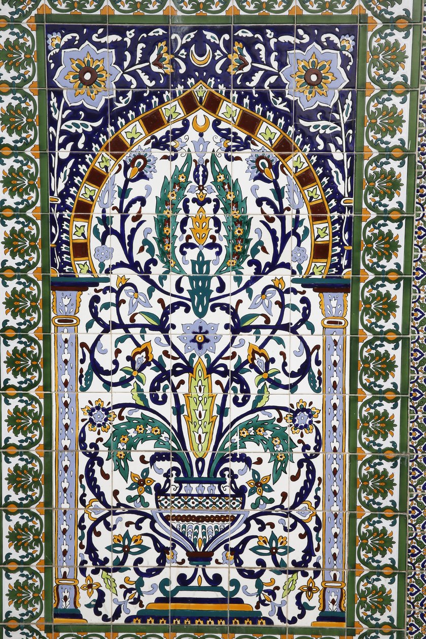 Mosaic, Tunisz, Tunézia alkotó: Unbekannt