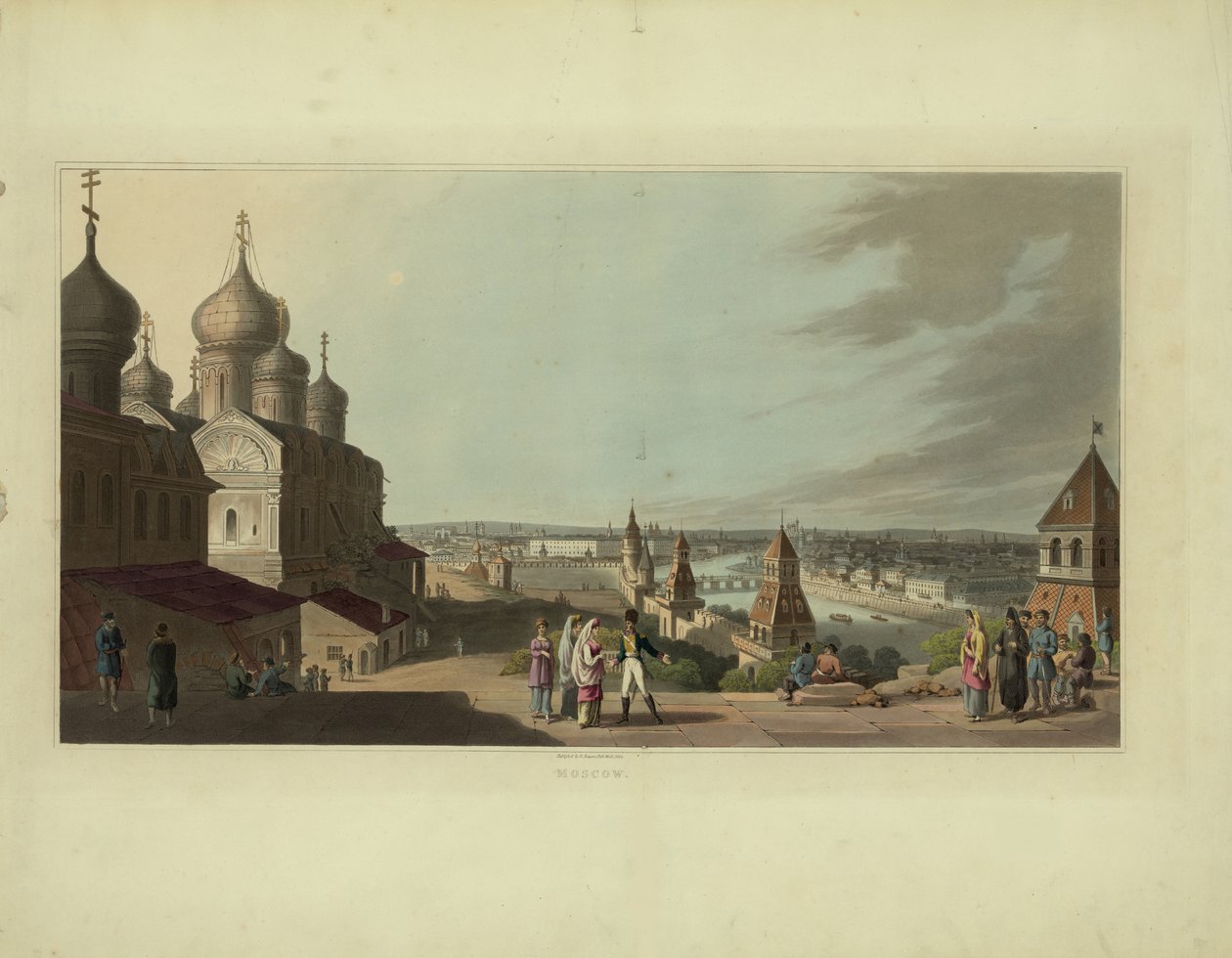 Moszkva, 1814 alkotó: Unbekannt