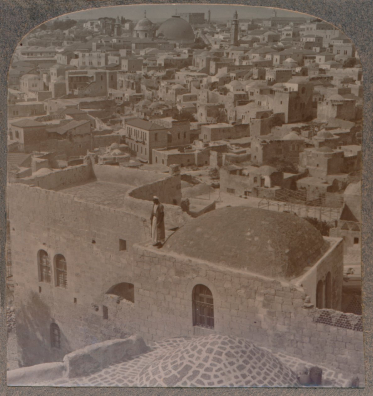 Jeruzsálem muzulmán negyede, az angol iskolából, 1900 alkotó: Unbekannt