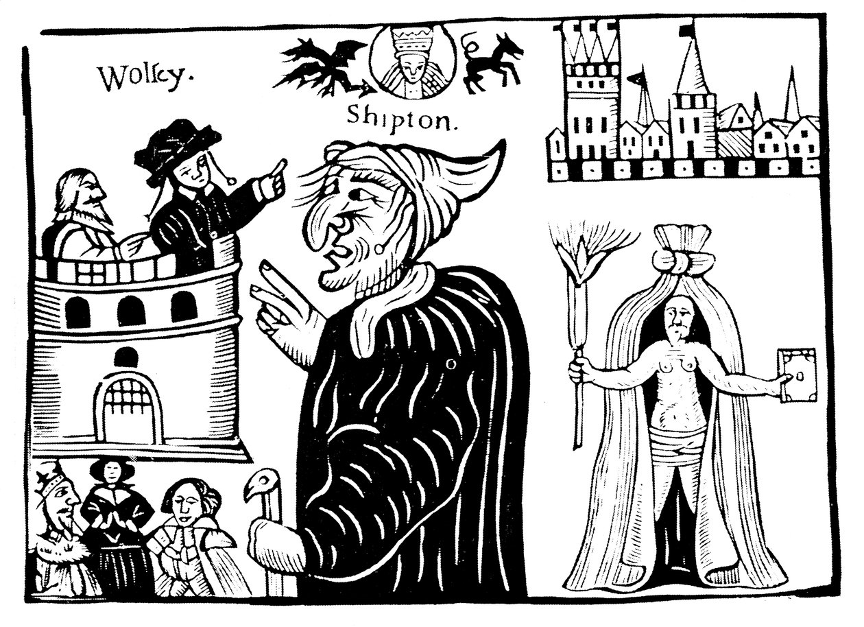 Shipton anya 1488-c1560 Wolsey bíboros halálát jövendölve alkotó: Unbekannt