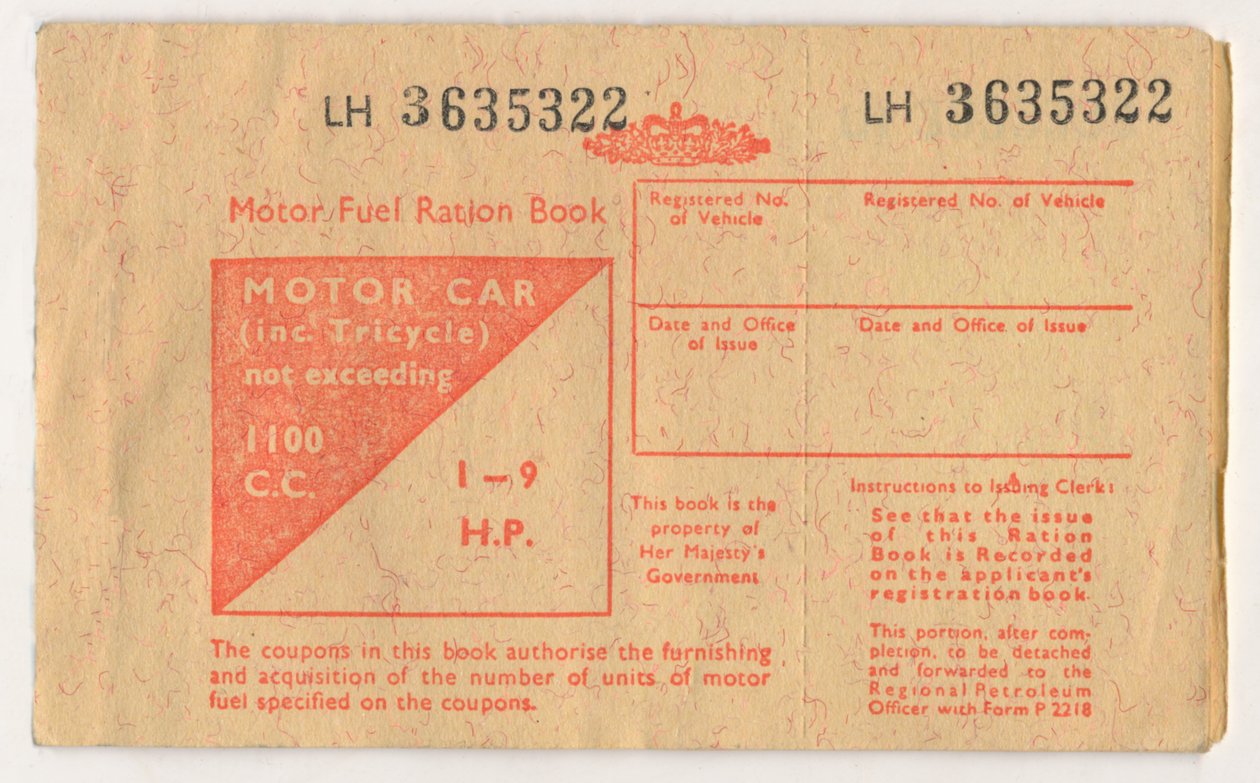 Motor üzemanyag-adagolási könyv, c1973 alkotó: Unbekannt