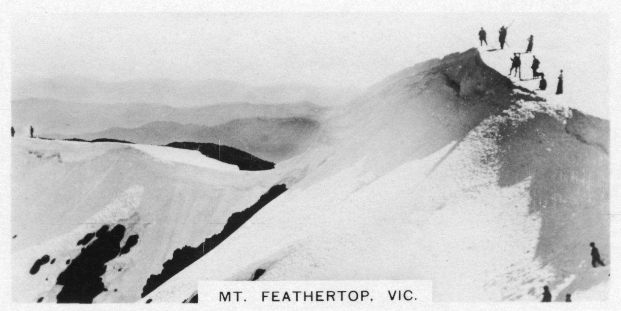 Mount Feathertop, Victoria, Ausztrália, 1928 alkotó: Unbekannt