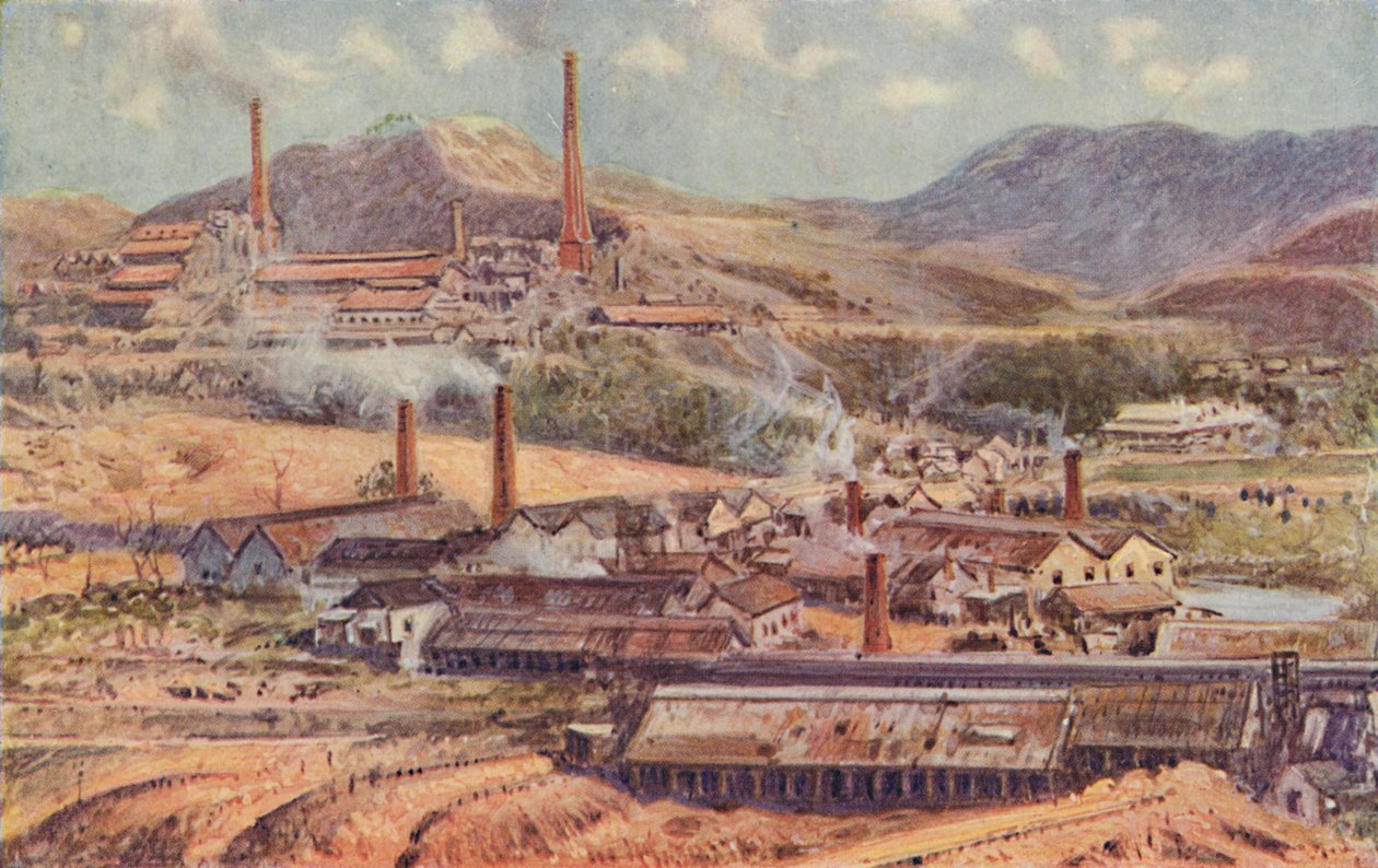 Mount Morgan Mines, Queensland, 1923. alkotó: Unbekannt