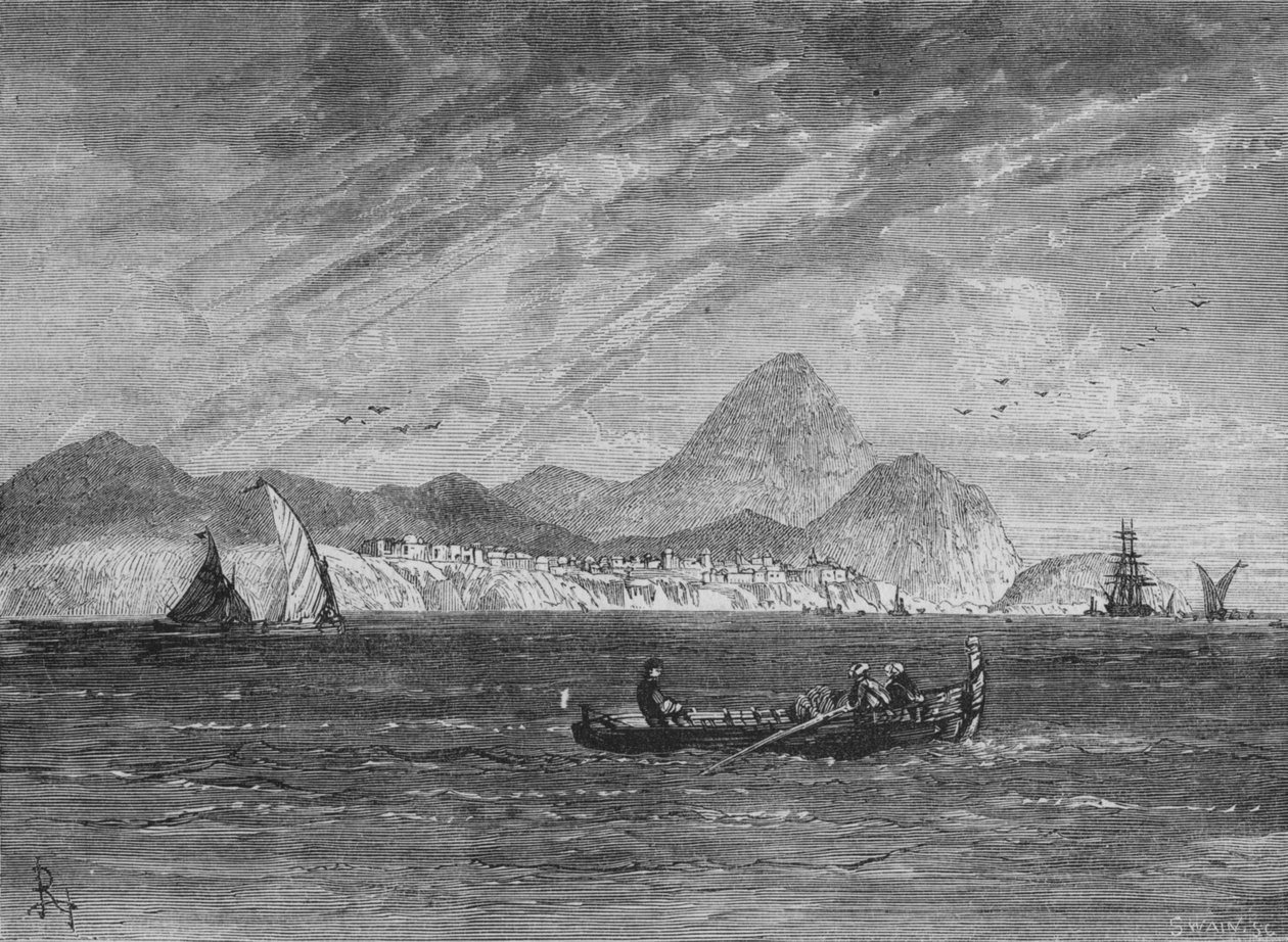 Mount Pernathia és New Navarino, 1880 alkotó: Unbekannt