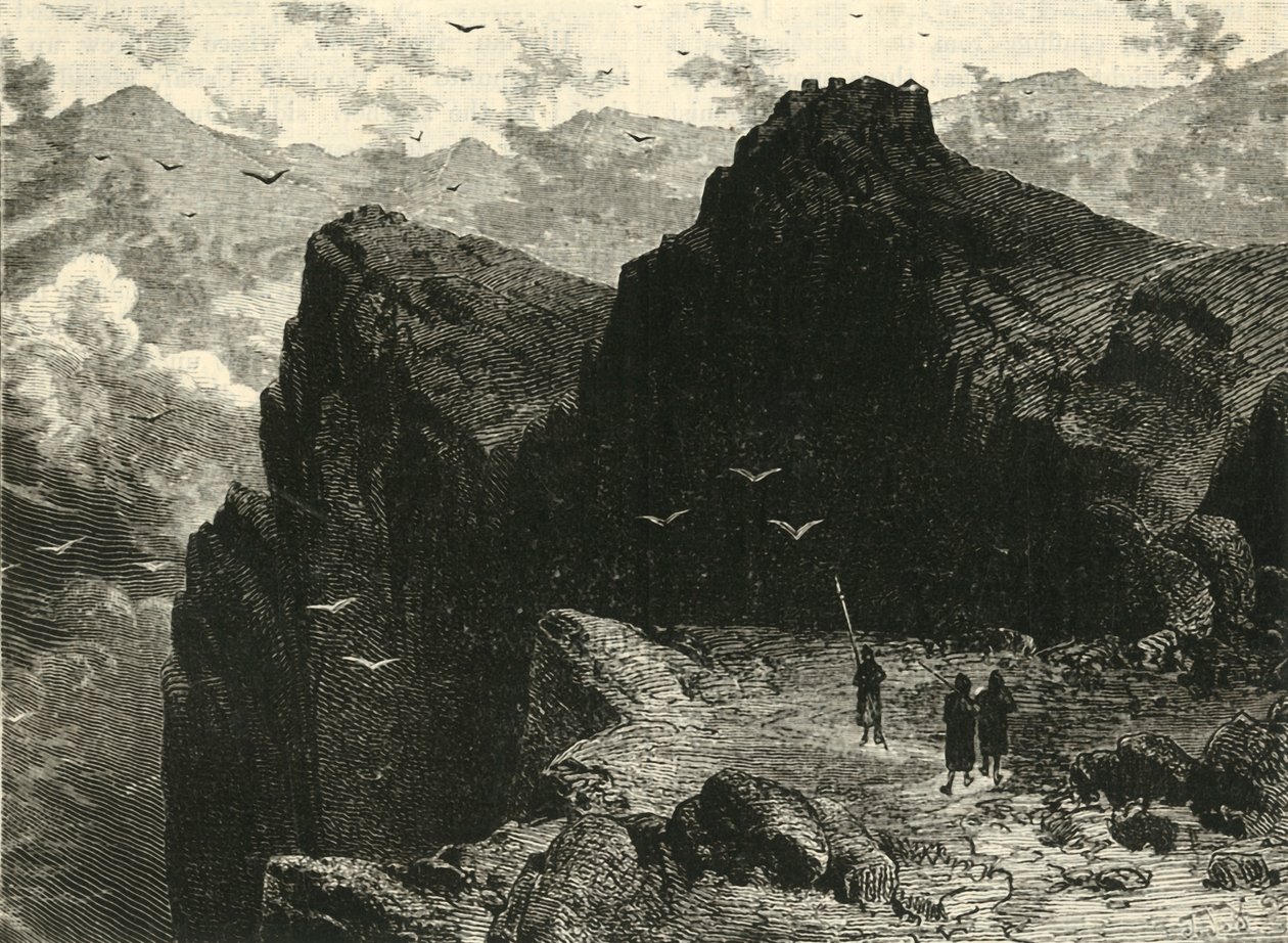 Hegyi jelenet Epirusban, 1890. alkotó: Unbekannt