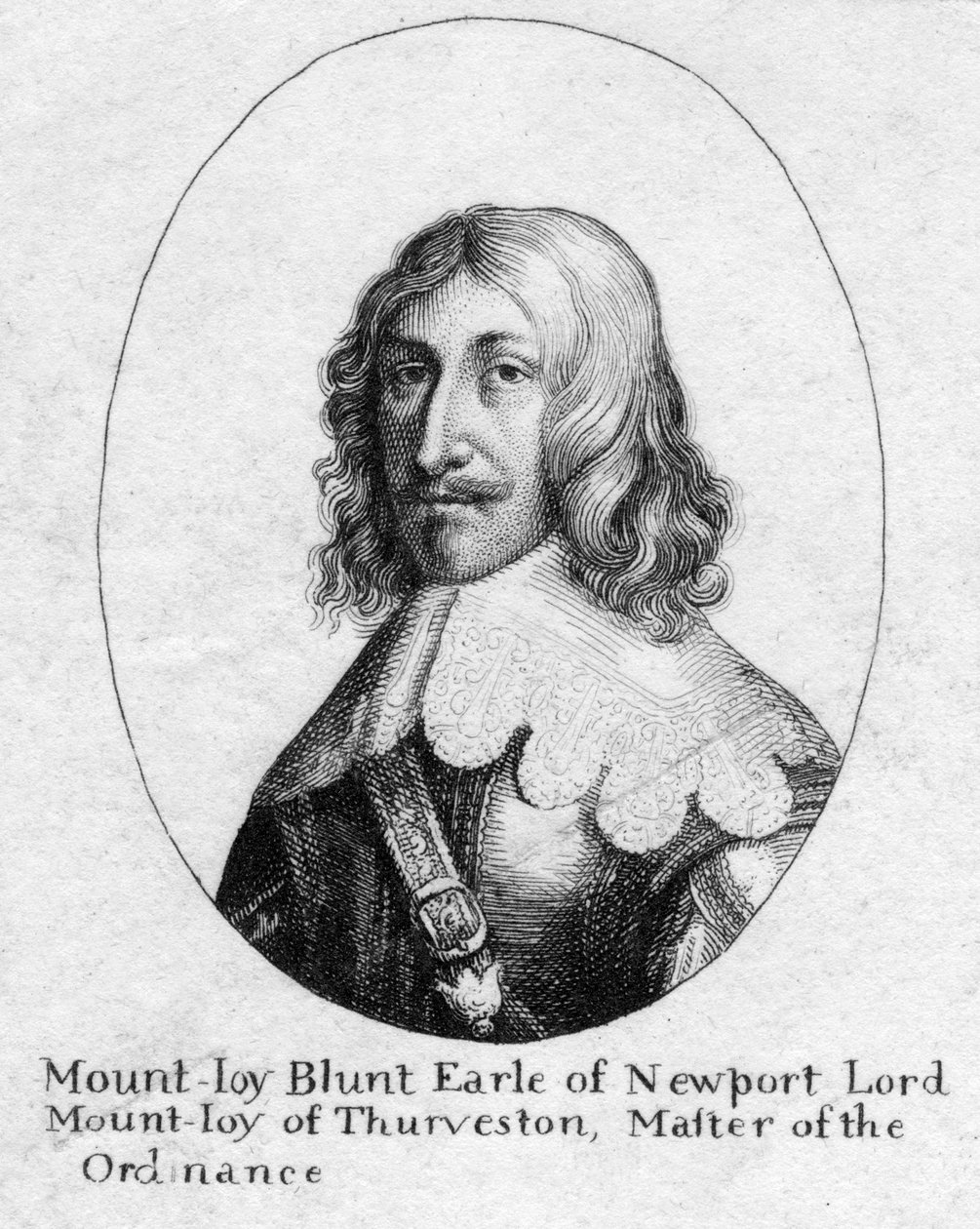 Mountjoy Blount 1597-1666, Newport 1. grófja, 1800 alkotó: Unbekannt
