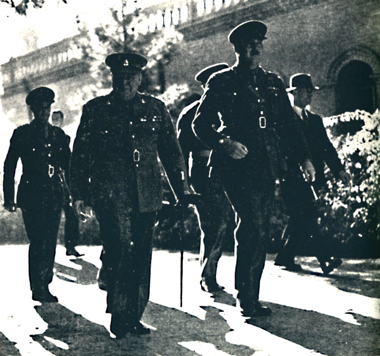 Churchill úr Teheránba, Perzsiába látogat, 1943. december 1., 1945. alkotó: Unbekannt