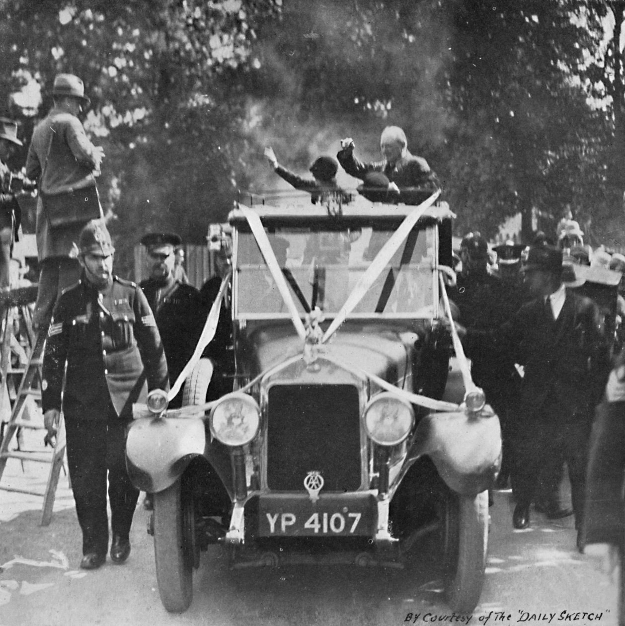 Mr. Churchillt visszaküldték Eppingbe, konzervatívként, 1929-ben, 1945-ben alkotó: Unbekannt