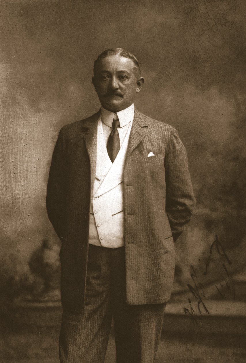Mr H J King, 1911. alkotó: Unbekannt