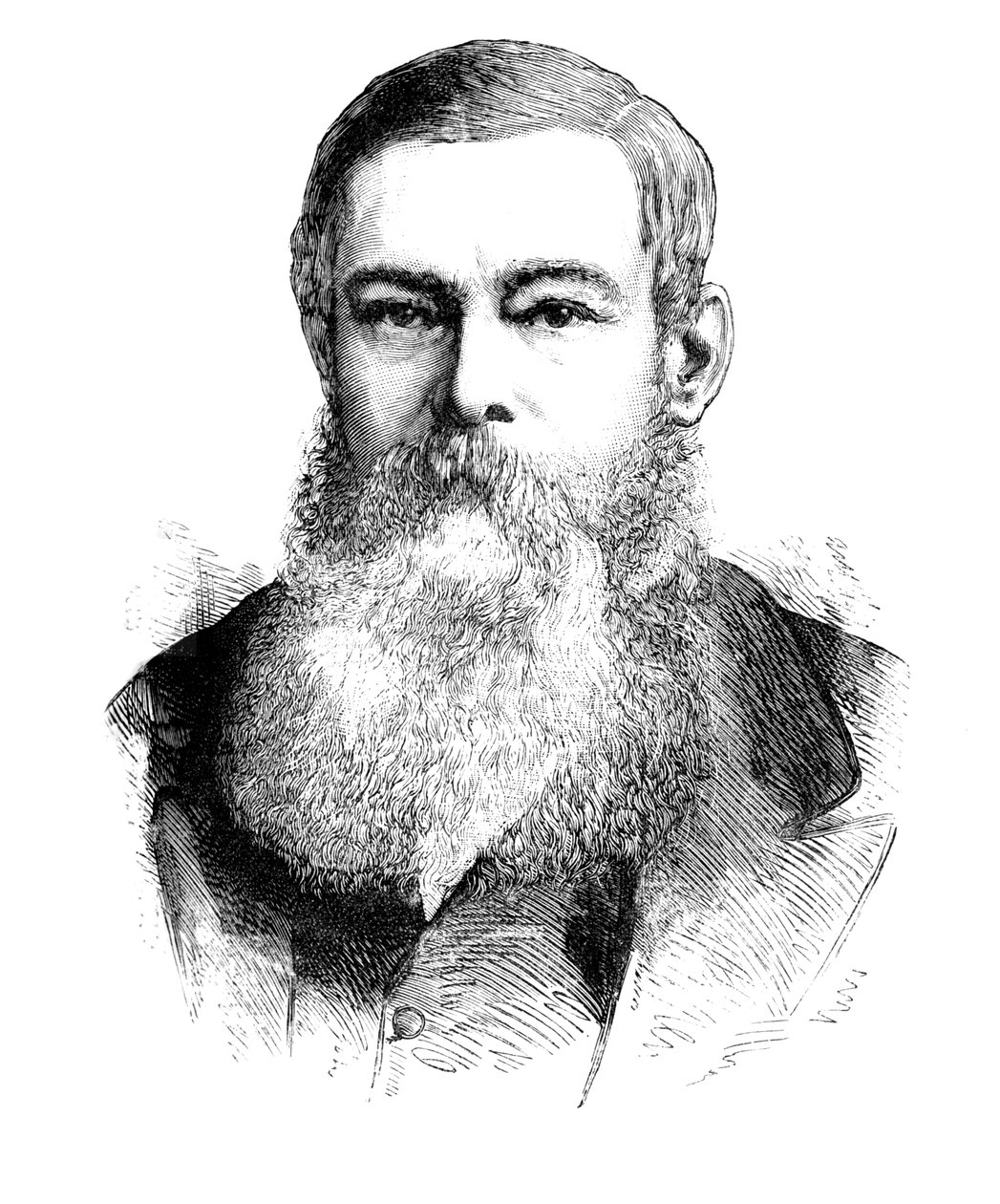 Mr. J. H. Brand, az Orange Free State elnöke, 1880 alkotó: Unbekannt