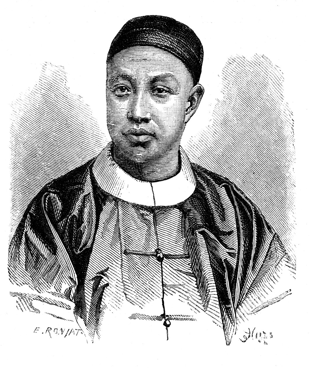 Yang úr, a párizsi kínai követség attaséja, 1890 alkotó: Unbekannt