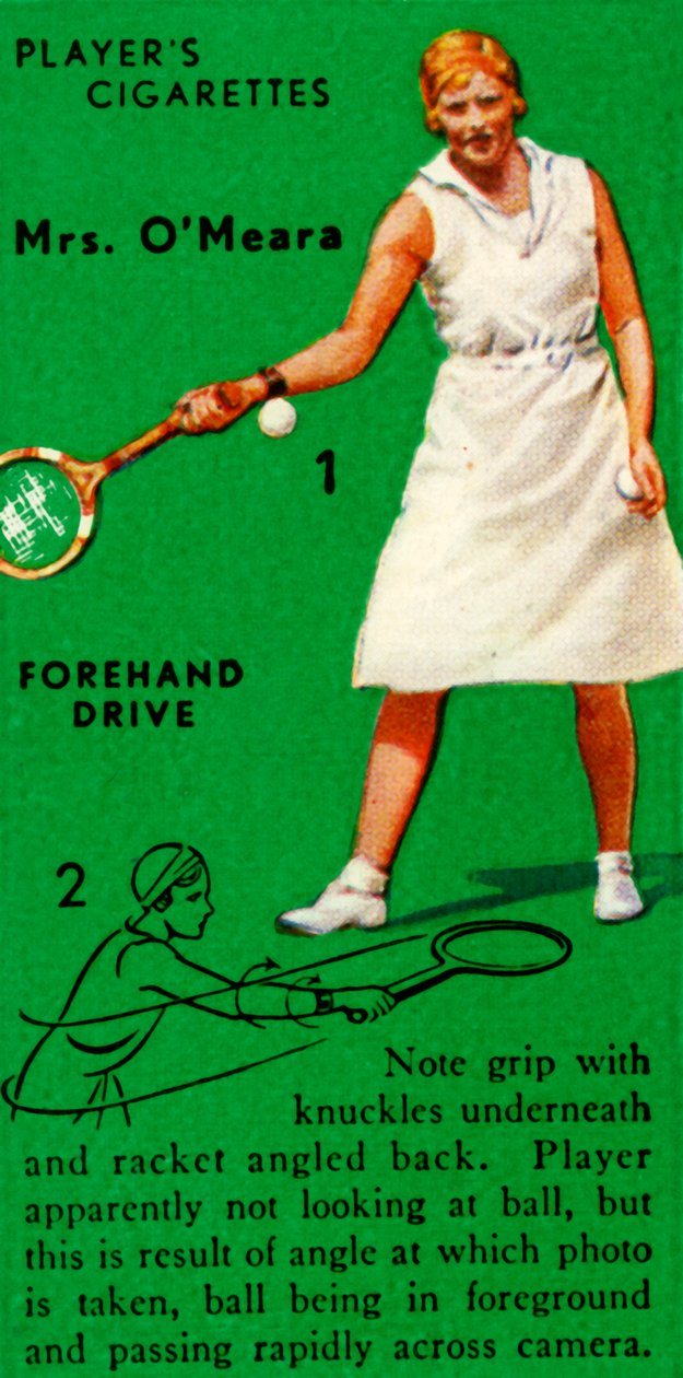 Mrs. OMeara – Forehand Drive, 1935. alkotó: Unbekannt