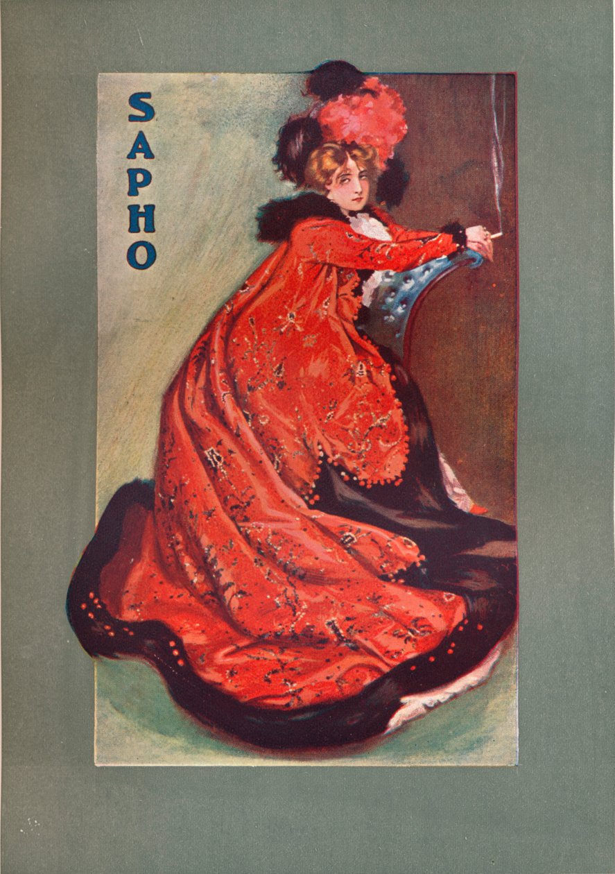 Mrs. Olga Nethersole, Sapho, 1900 alkotó: Unbekannt