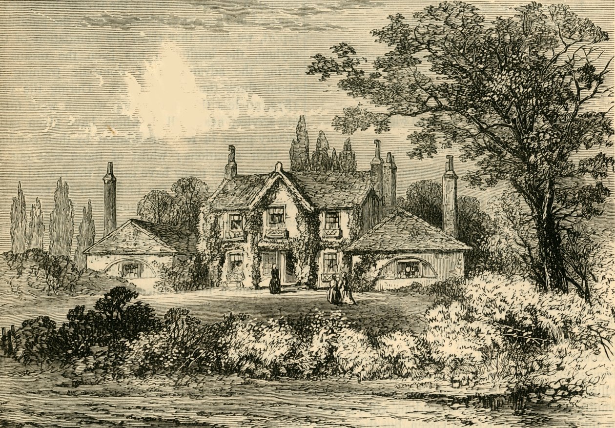 Mrs Siddons House, Westbourne Green, 1800, 1876. alkotó: Unbekannt