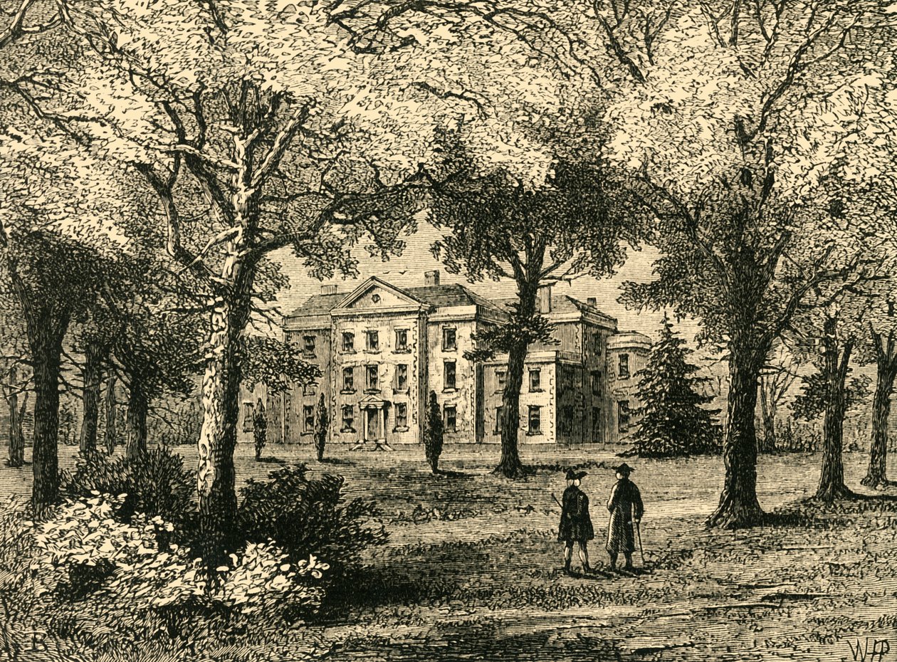 Mrs. Thrales House, Streatham, 1878. alkotó: Unbekannt