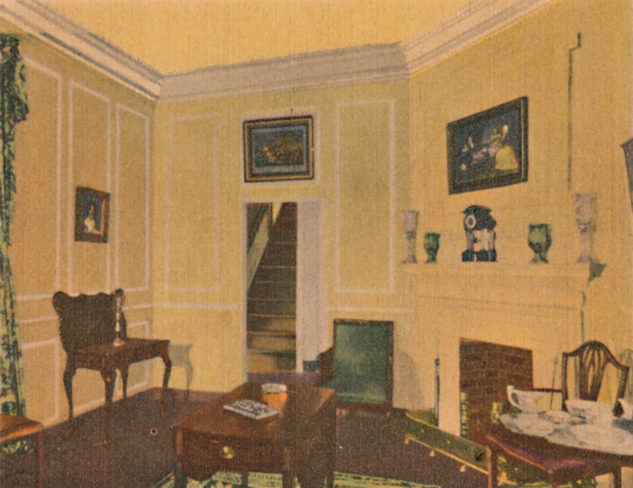Mrs. Washingtons Sitting Room, 1946 alkotó: Unbekannt