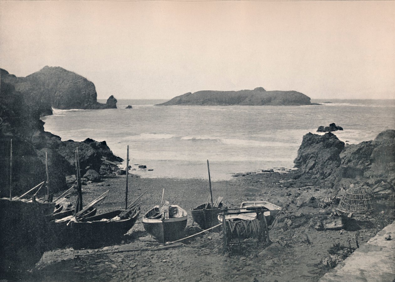 Mullion Cove – Mullion Island, 1895 alkotó: Unbekannt