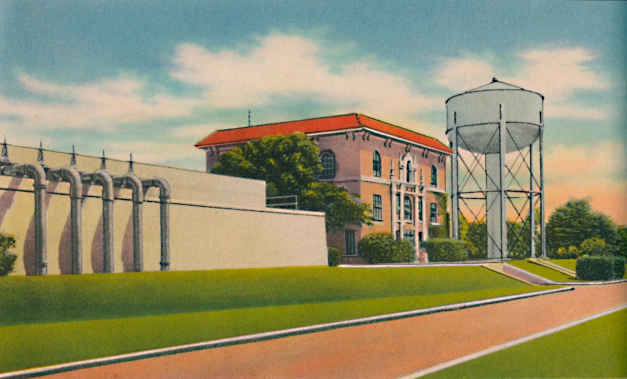 Városi vízvezeték, Barranquilla, 1940-es évek alkotó: Unbekannt