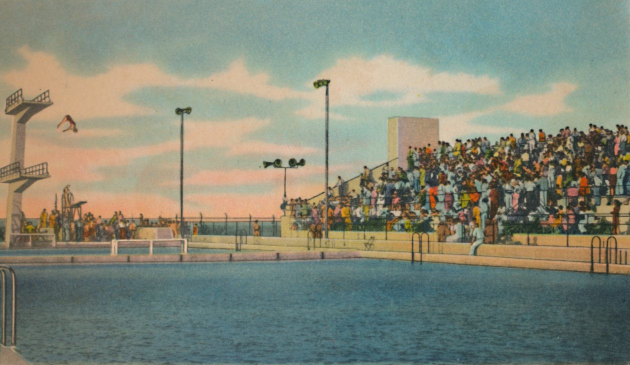 Városi uszoda, Barranquilla, 1940-es évek alkotó: Unbekannt