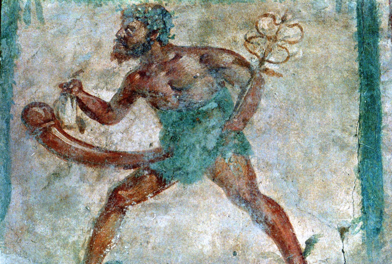 Merkúr falfestmény, Pompeii, Olaszország alkotó: Unbekannt